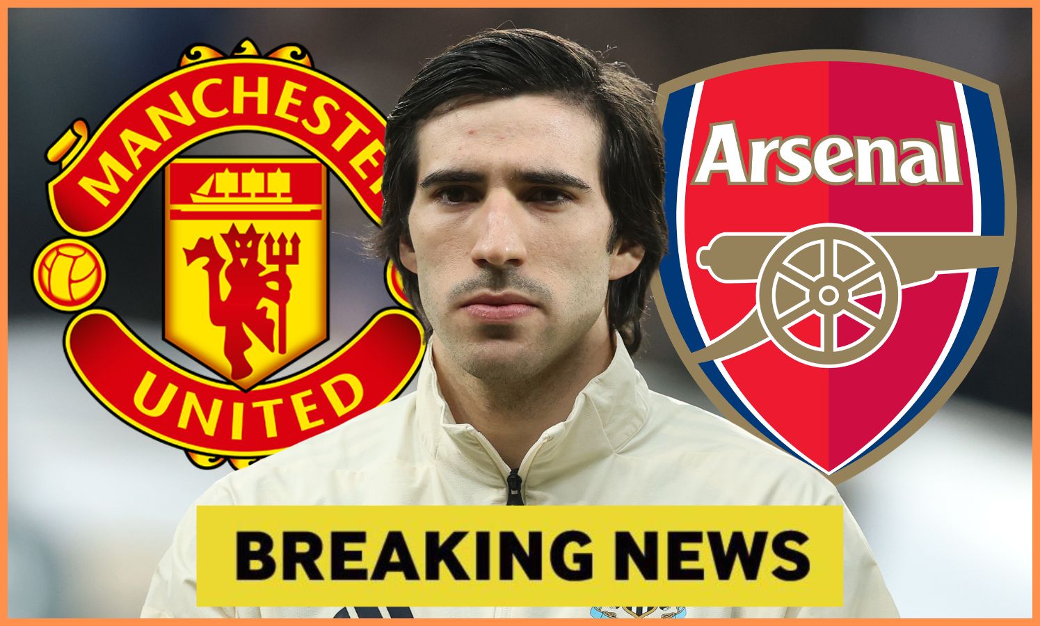 Sandro Tonali has been linked with Manchester United and Arsenal