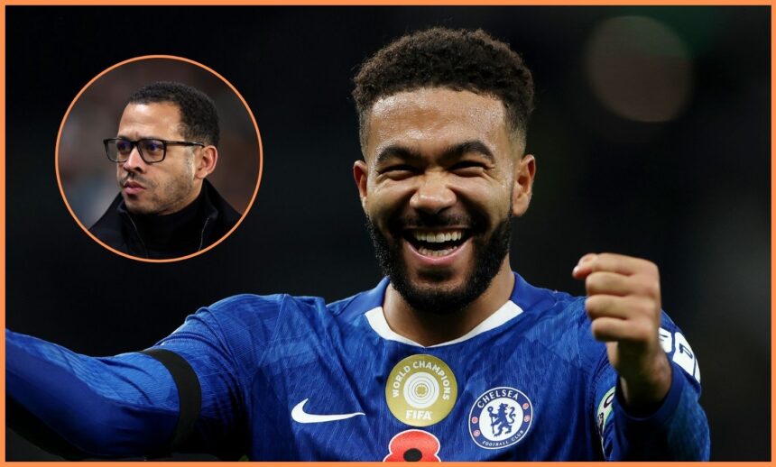 Reece James and Liam Rosenior