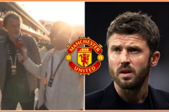 Sir Jim Ratcliffe and Michael Carrick