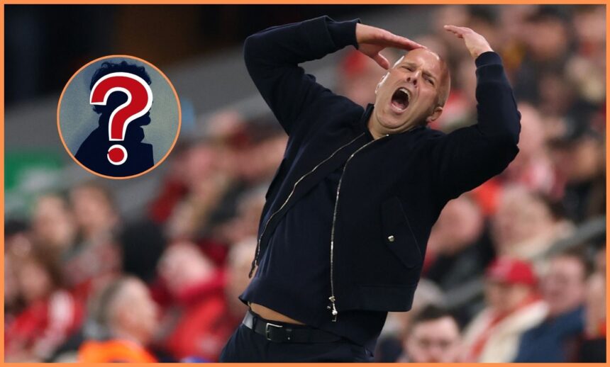 Liverpool manager Arne Slot reacts during the game against Galatasaray