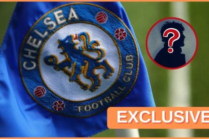 Chelsea FC flag and