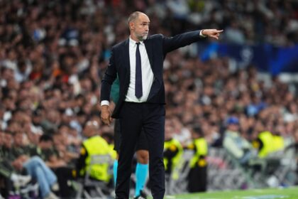 Igor Tudor during Juventus vs Real Madrid