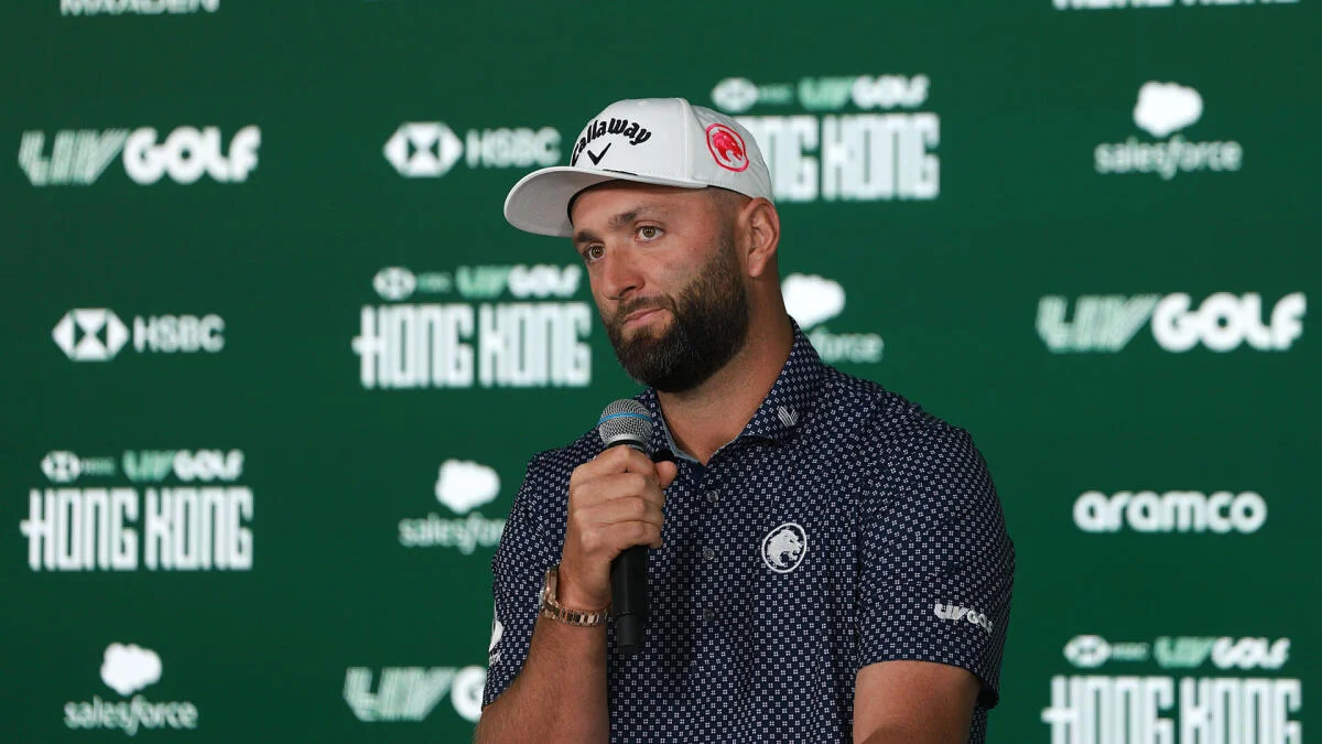 Jon Rahm says DP World Tour is 'blackmailing players' with conditional release clause