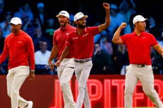 Jupiter overwhelmingly defeated Boston in the TGL final, Los Angeles erased a 4-1 deficit and defeated Atlanta.