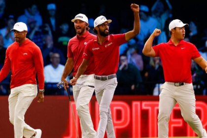 Jupiter overwhelmingly defeated Boston in the TGL final, Los Angeles erased a 4-1 deficit and defeated Atlanta.