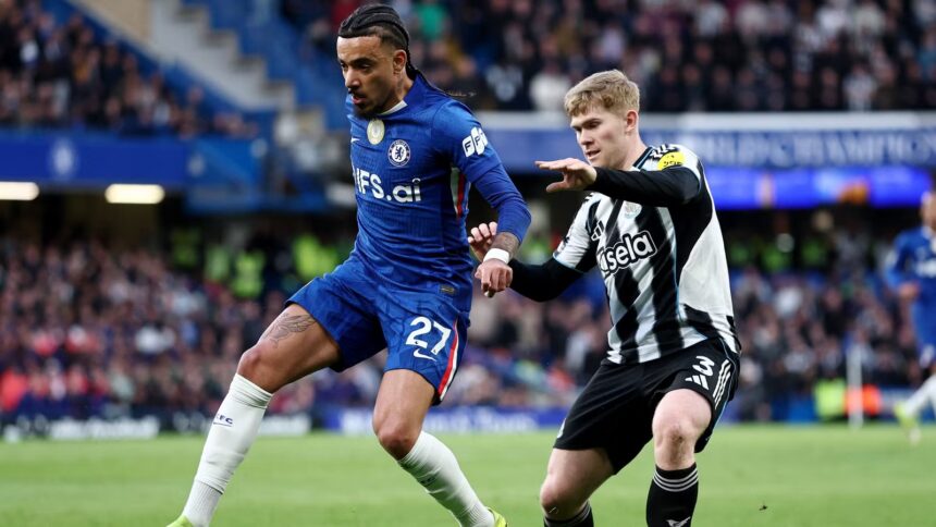 Liverpool are currently in contention with Man City and Arsenal over Newcastle star Lewis Hall