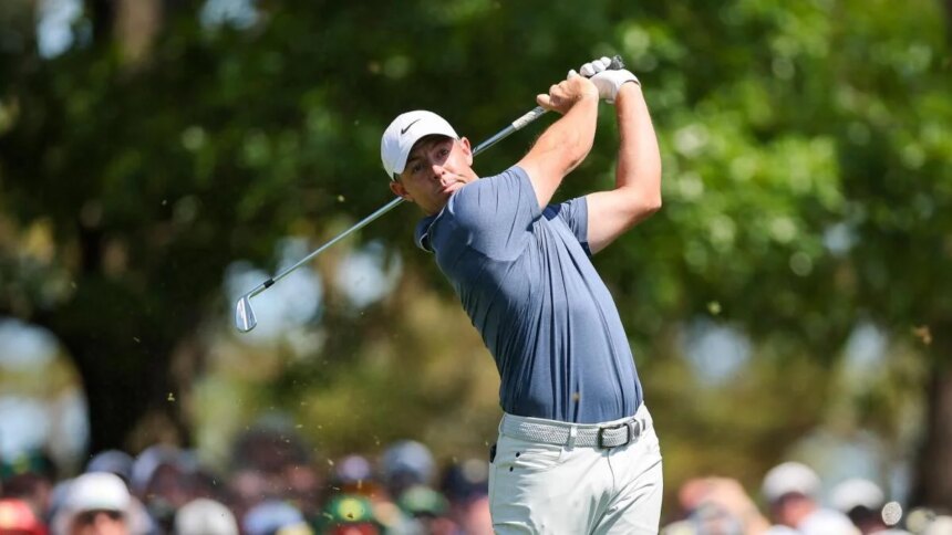 Rory McIlroy recreates iconic 15th shot at 2025 Masters and outdoes himself