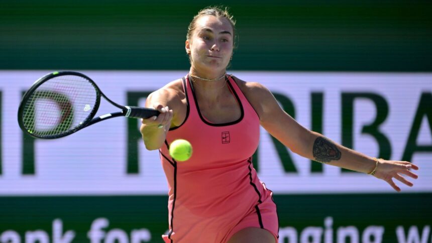 Sabalenka advances to the semifinals of Indian Wells. Svitolina sacks Swiatek