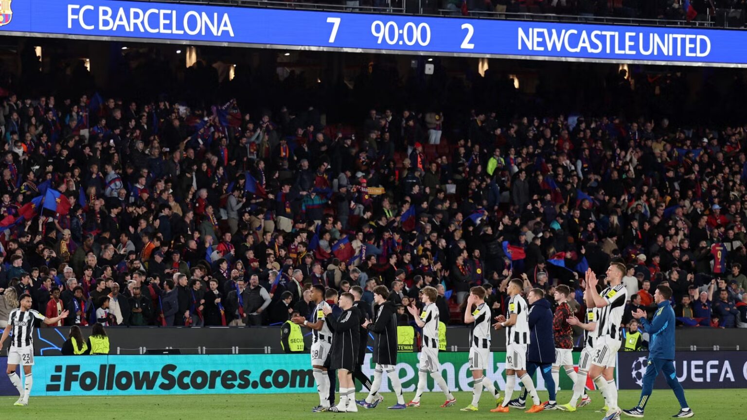 Toonstar, who lost 100% in the duel against Barça, must never start for Newcastle again