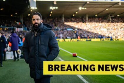 Former Manchester United manager Ruben Amorim