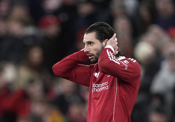 Dominik Szoboszlai in action vs Tottenham