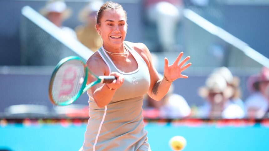 Sabalenka avoids virus scare at Madrid Open, Osaka derails bid