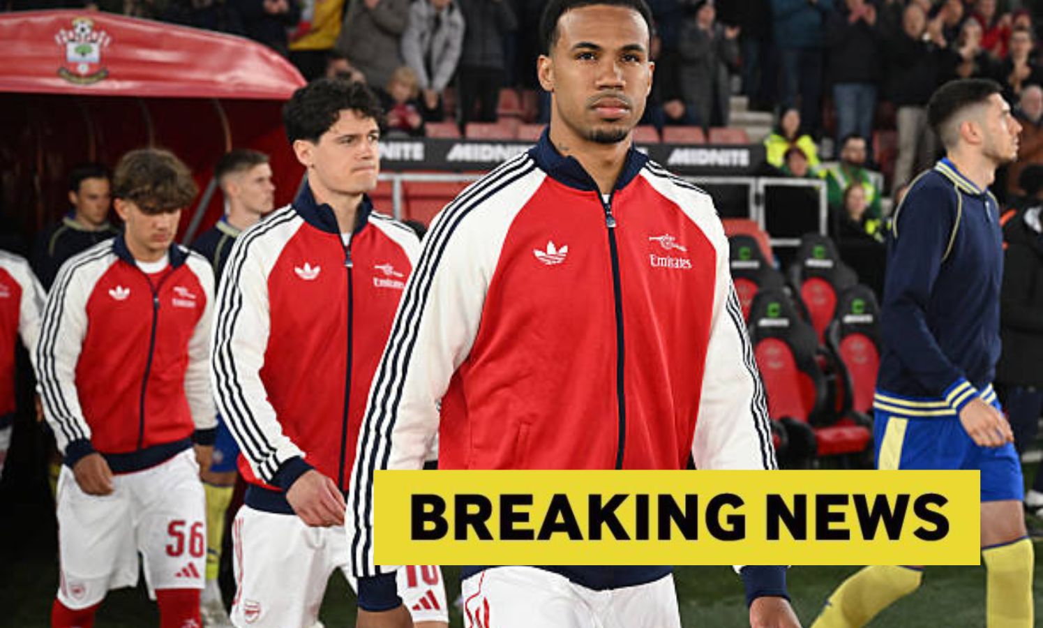 Gabriel Magalhaes in action for Arsenal