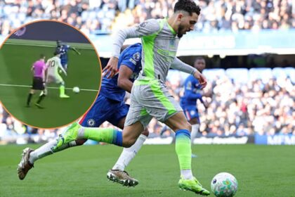 Image of Cherki dribbling