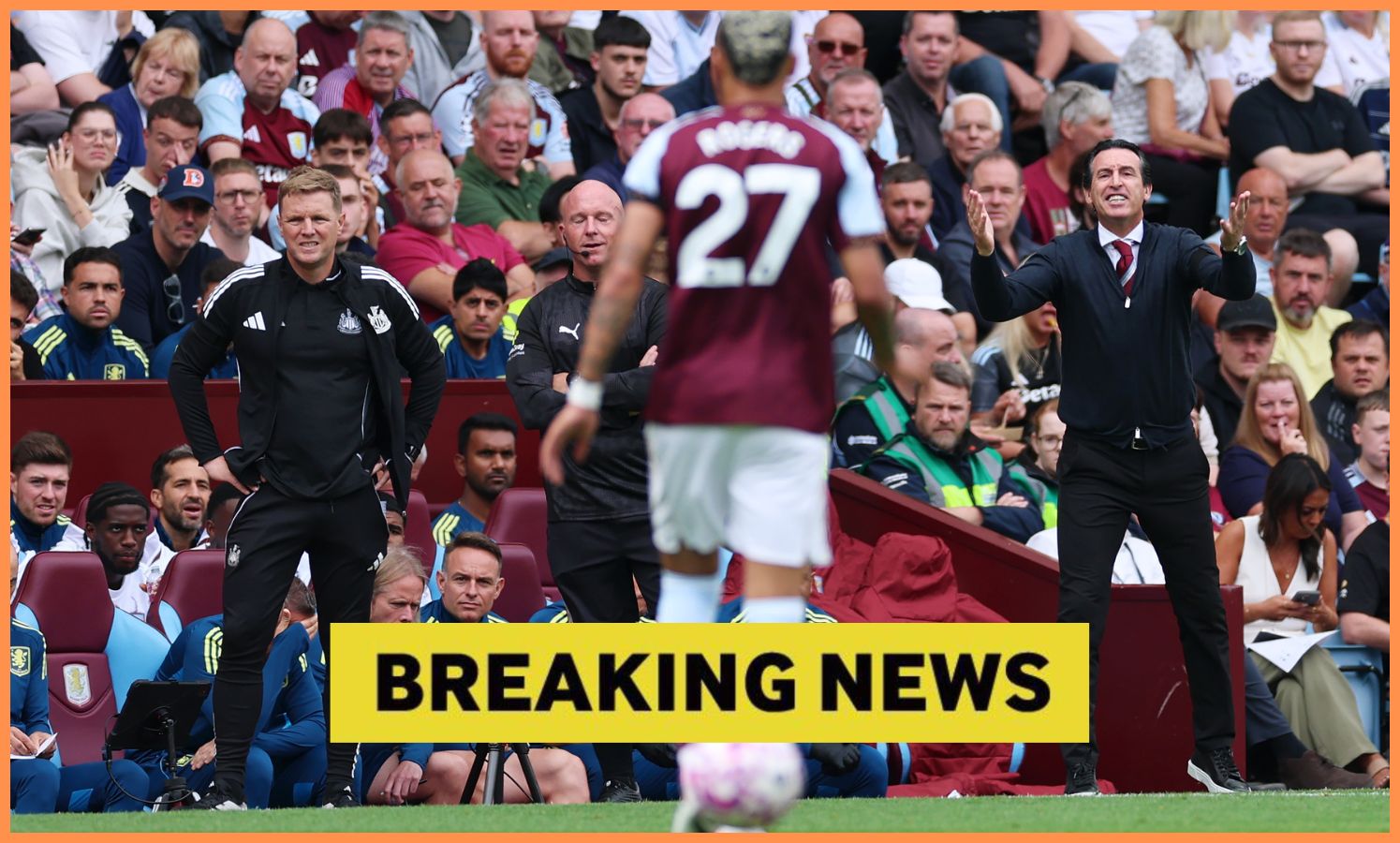 Eddie Howe and Unai Emery