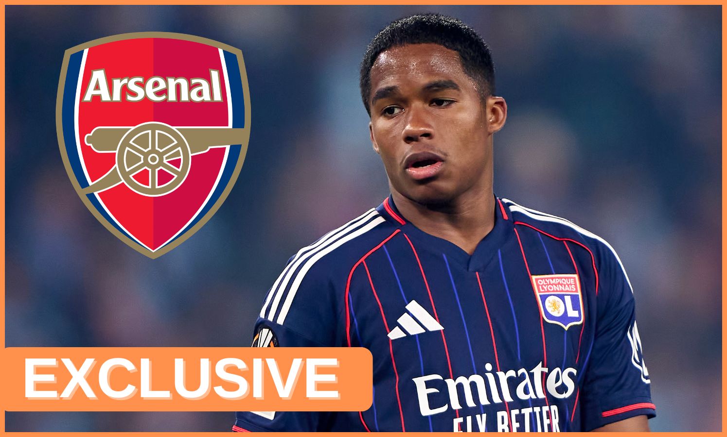 Endrick in action for Lyon