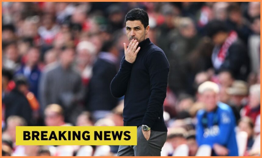 Arsenal manager Mikel Arteta reacts after the defeat vs Bournemouth