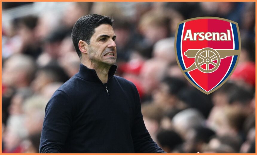 Arsenal manager Mikel Arteta reacts during the Bournemouth defeat