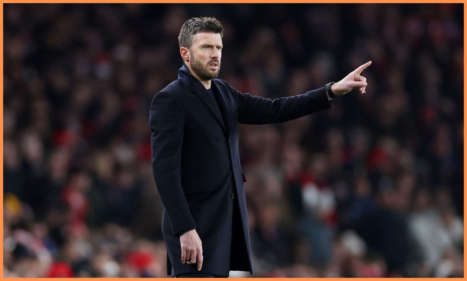 Michael Carrick during Manchester United