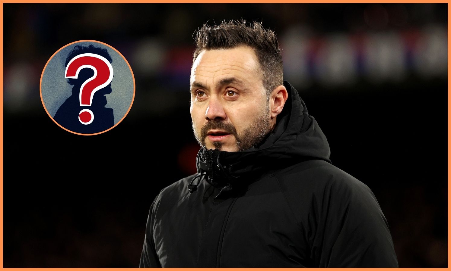 Roberto De Zerbi during his time as Brighton manager