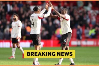 Ibrahima Konate and Virgil van Dijk
