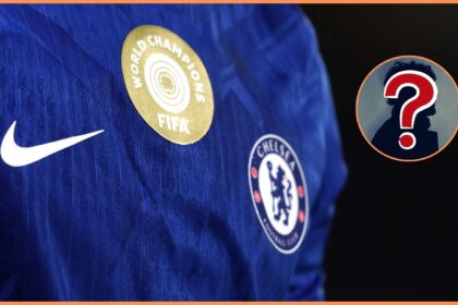 Chelsea FC logo on shirt