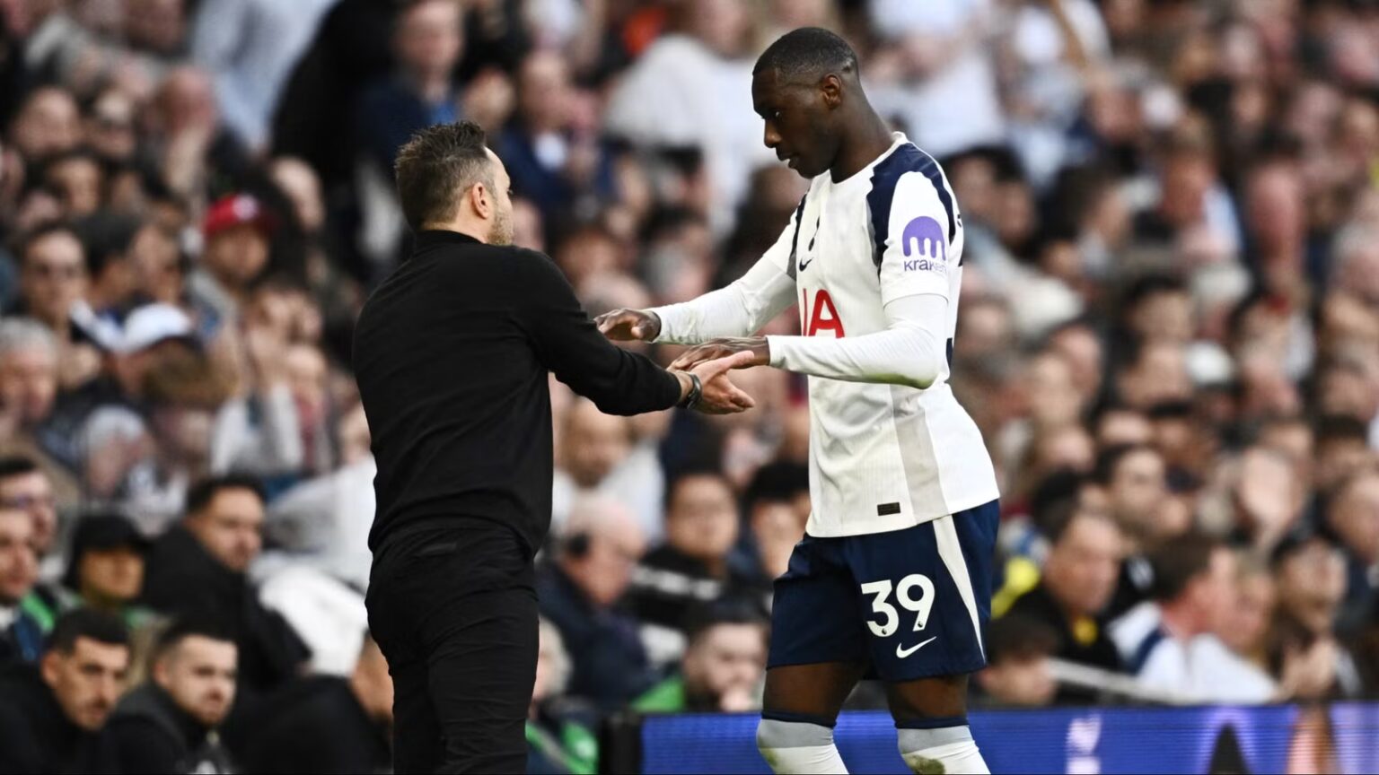 De Zerbi could beat Kolo Muani by starting the £30m Spurs star dubbed 'Mbappe 2.0'