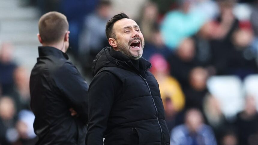 De Zerbi wants Spurs to sign £15m left-back to replace Andy Robertson