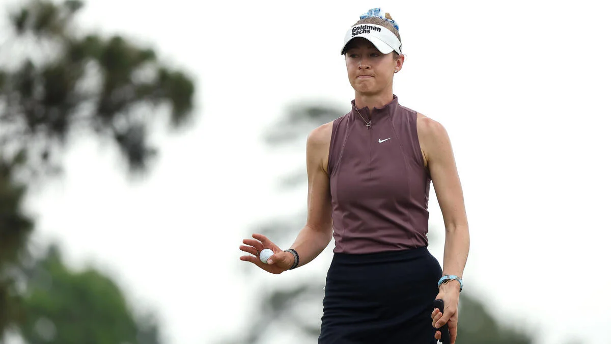 Nelly Korda wins the 2026 Chevron Championship, earning his third career major championship.