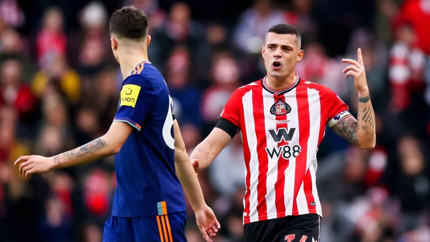 Unai Emery talks about what Sunderland star Granit Xhaka is thinking about his future