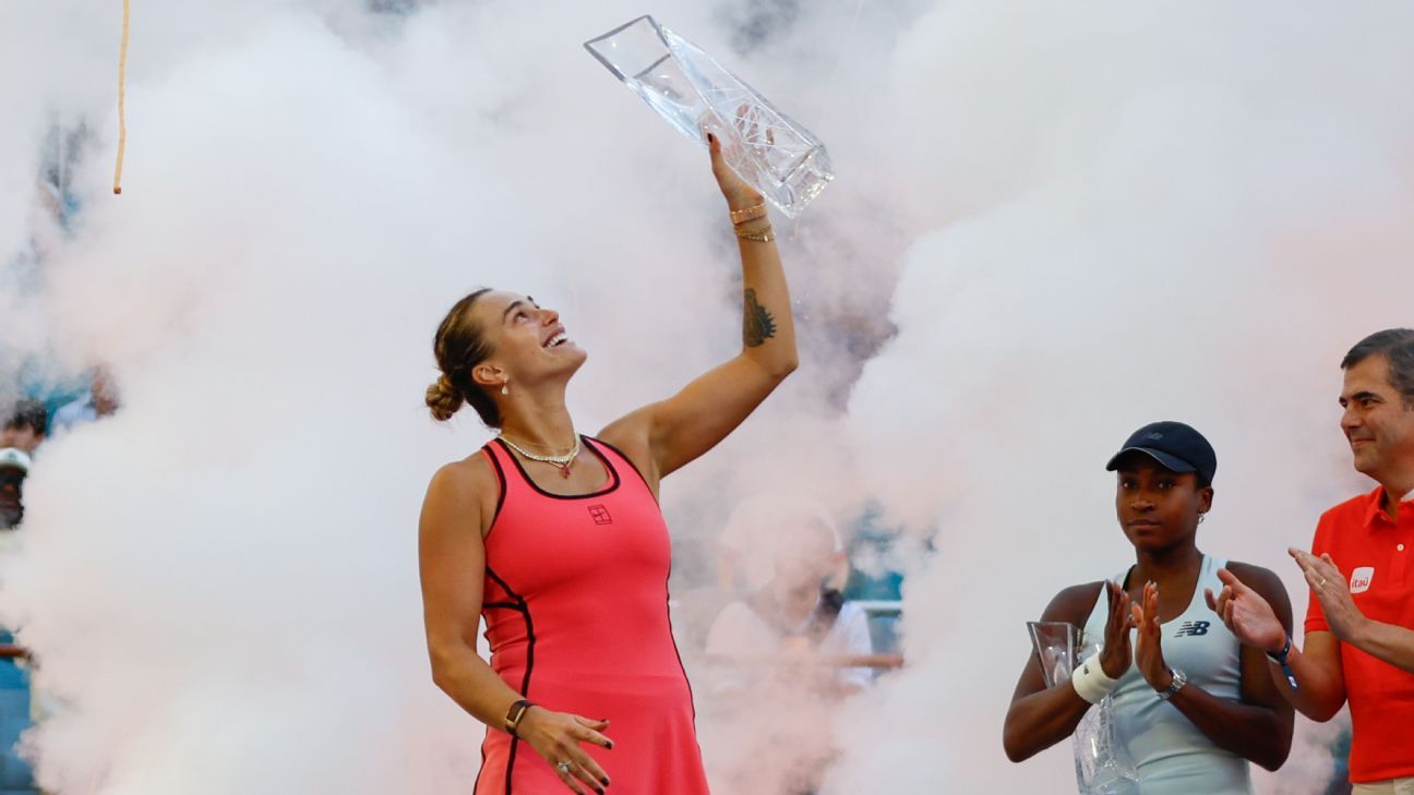 Sabalenka continues to perform well, leading results at Indian Wells and Miami Open