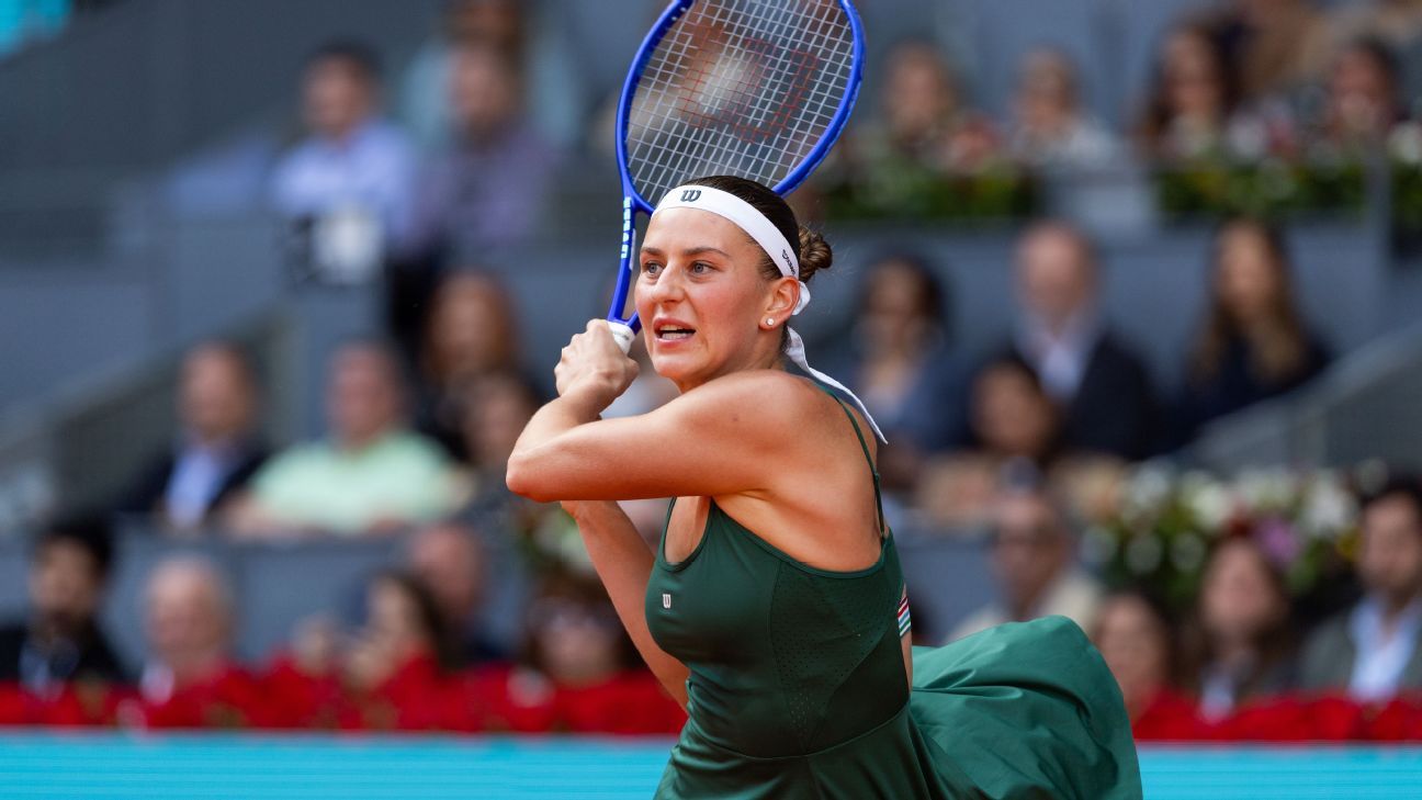 Marta Kostyuk withdraws from Italian Open due to hip and ankle problems