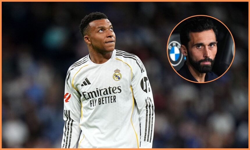 Kylian Mbappe and Alvaro Arbeloa