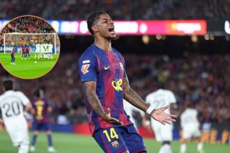 Marcus Rashford celebrates stunning free-kick vs Real Madrid
