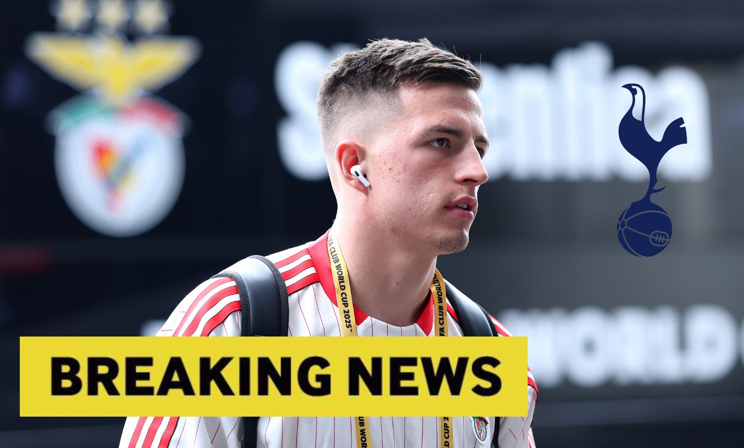Report: Tottenham could replace error-prone star with Benfica ace worth an estimated €100m