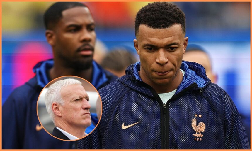 Kylian Mbappe and Didier Deschamps