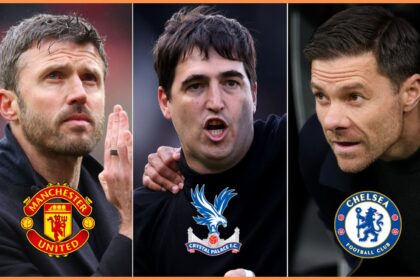 Michael Carrick, Andoni Iraola, and Xabi Alonso