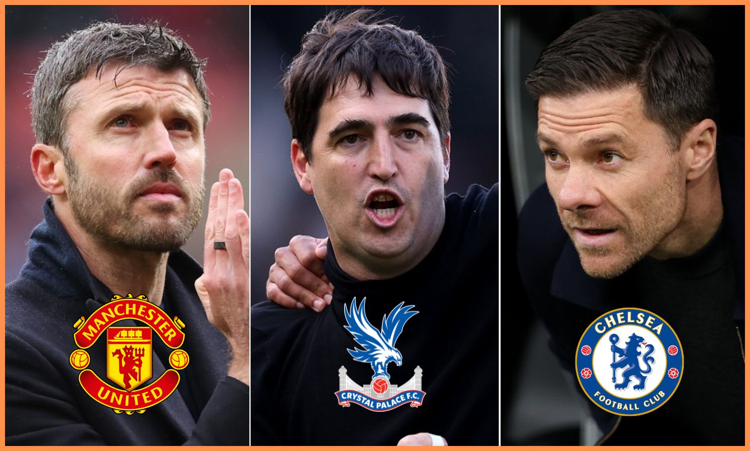 Michael Carrick, Andoni Iraola, and Xabi Alonso