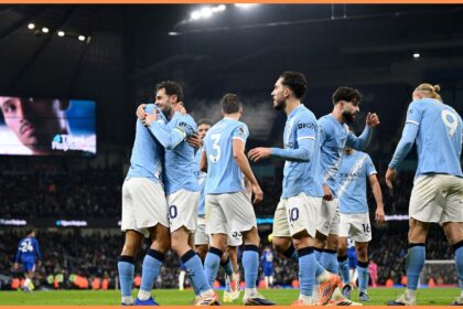 Man City players