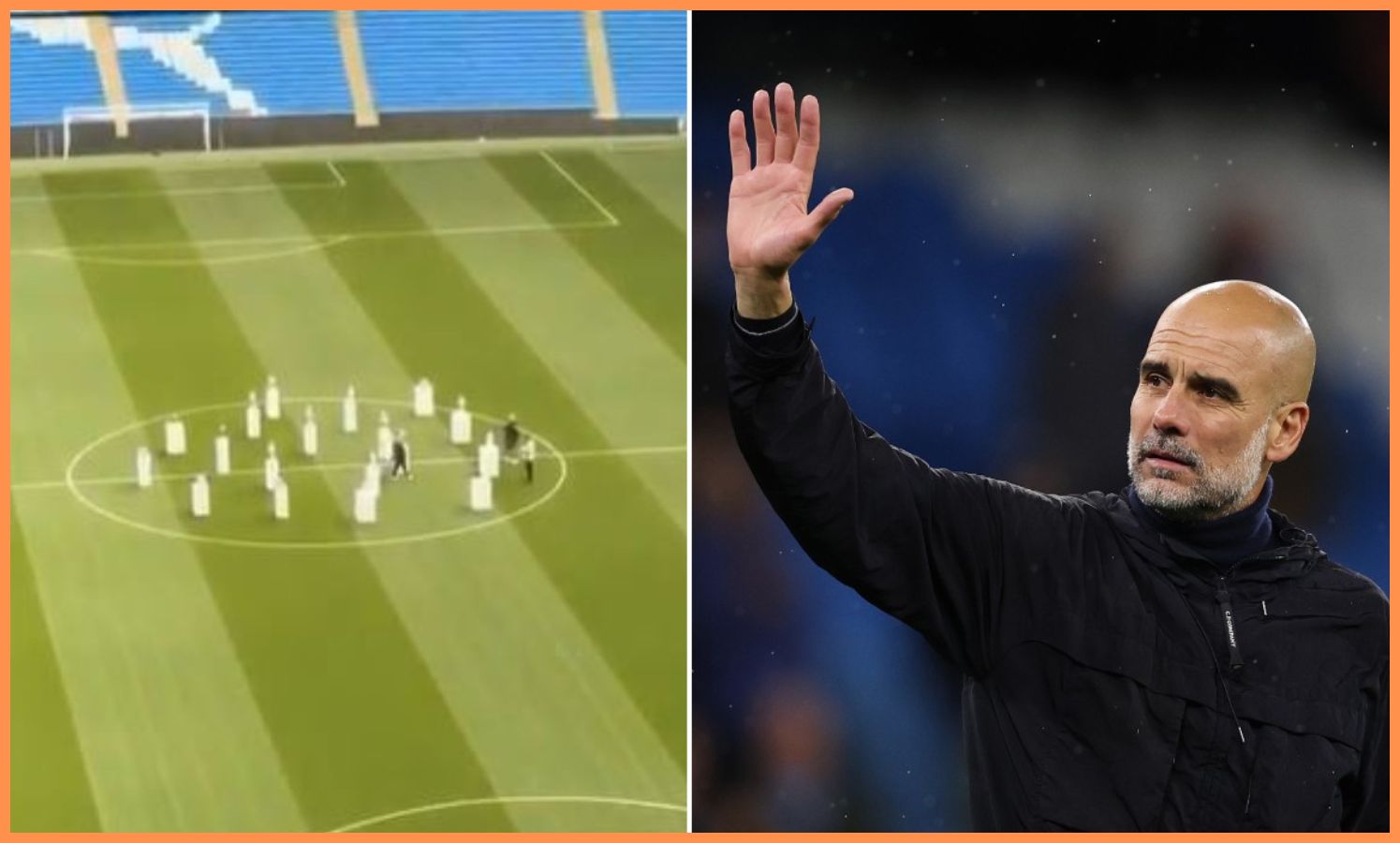 Pep Guardiola and leaked video