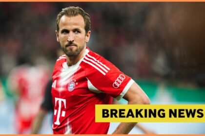 Bayern Munich striker Harry Kane and