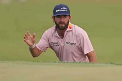 Cameron Young leads PGA Tour money rankings for fourth consecutive week