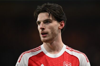 Declan Rice of Arsenal