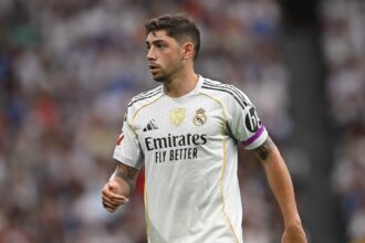 Federico Valverde in action for Real Madrid