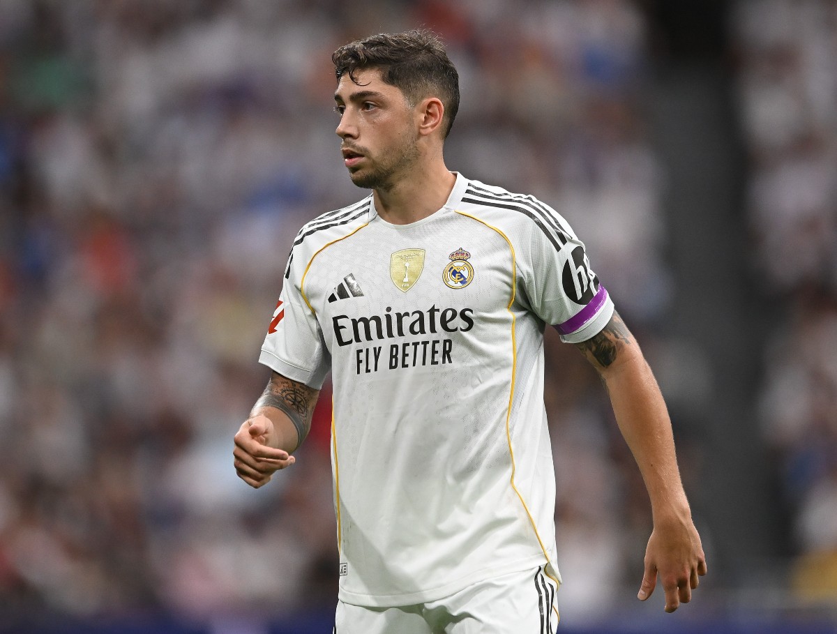 Federico Valverde in action for Real Madrid