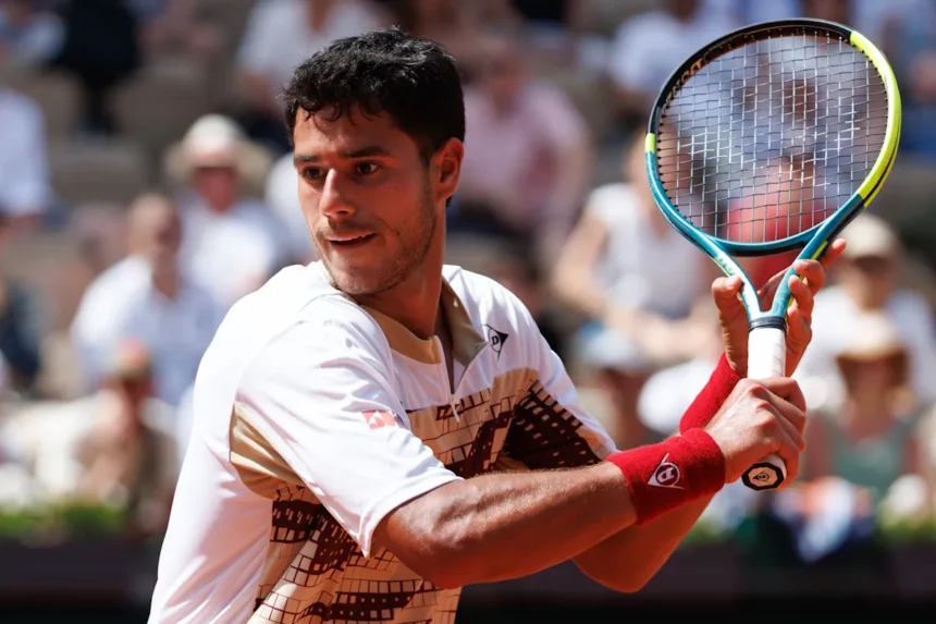 French Open: Adolfo Daniel Vallejo fined for saying there shouldn't have been a female referee in second round