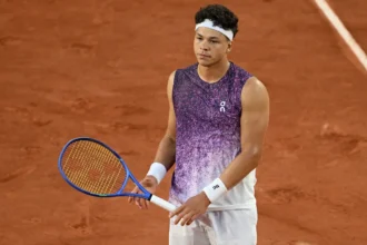 French Open: Ben Shelton loses in straight sets to Rafael Collignon