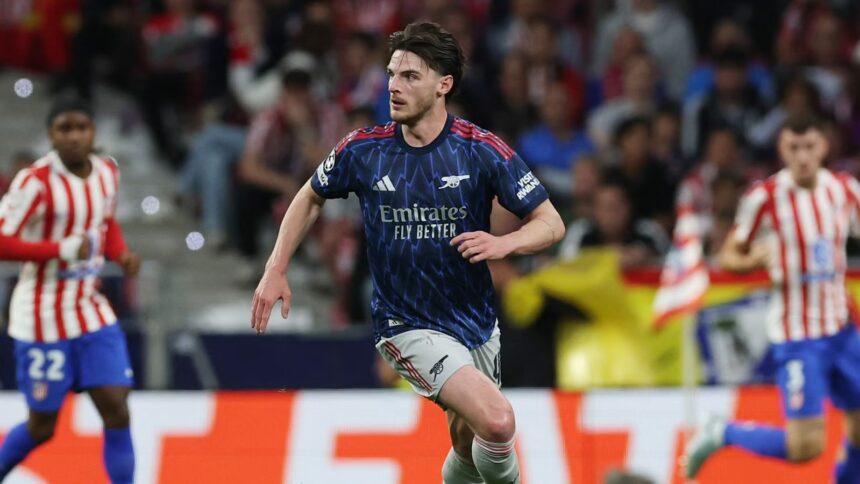 Spurs' Declan Rice should be De Zerbi's next captain.