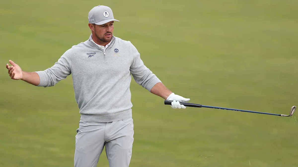 What happened to Bryson DeChambeau at the PGA Championship?
