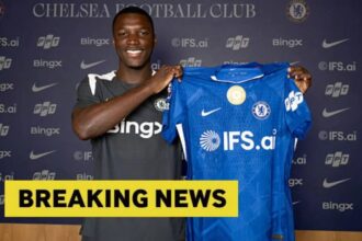 Chelsea midfielder Moises Caicedo